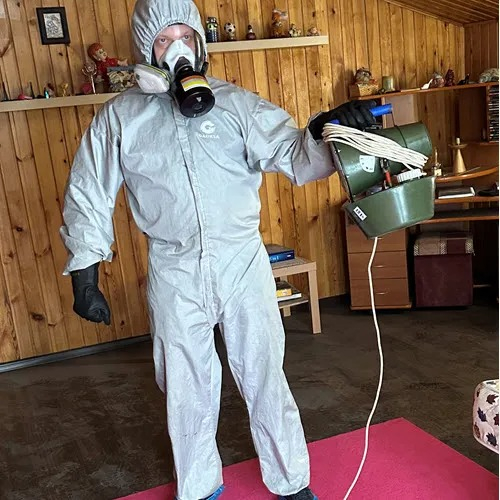 ФОТО Уничтожение тараканов в районе станции метро Коммунарка