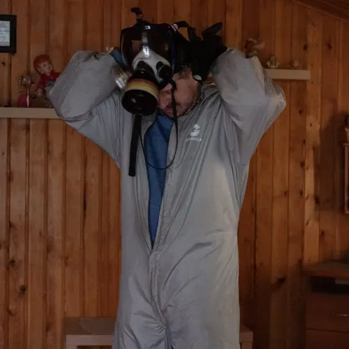 ФОТО Удаление запахов в районе станции метро Коммунарка