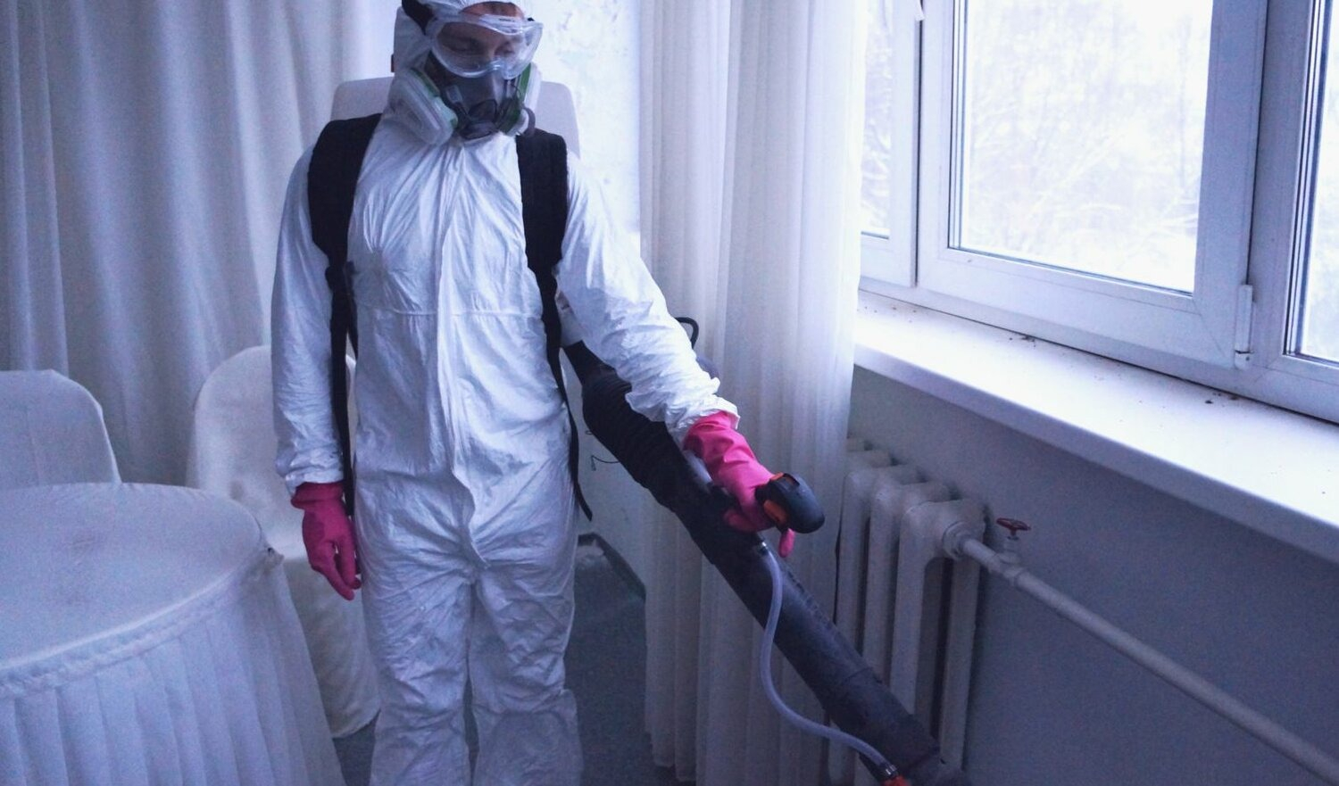 ФОТО Нужно ли выносить растения при дезинсекции в районе станции метро Коммунарка? | подробно