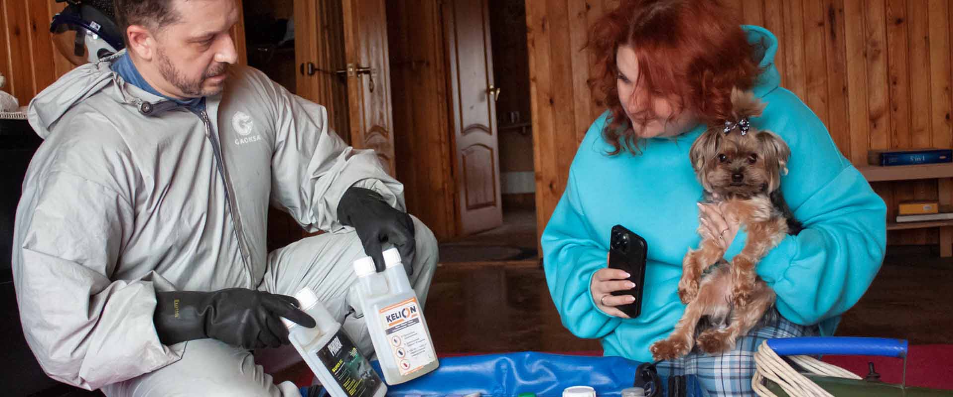 фото: Уничтожение блох в помещениях, домах и квартирах по районе станции метро Коммунарка и области.